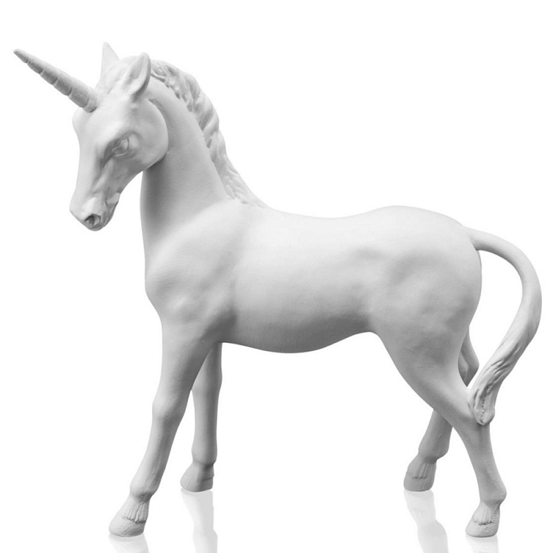 Статуэтка Unicorn Bisc. Белый Статуэтка Unicorn Bisc. Белый в Брянске | Loft Concept