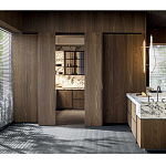 Раздвижные деревянные двери для кухни SISTEMA 7 Dada Engenereed Doors варинант исполнения - 5 | Loft Concept в Брянске