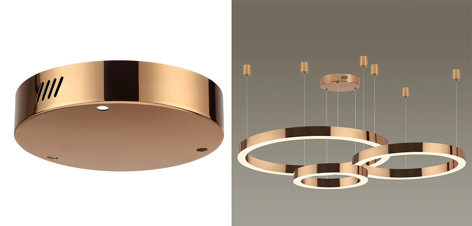 Основание для светильника Ring Horizontal Bronze 20 Основание для светильника Ring Horizontal Bronze 20 - Loft-Concept в Брянске