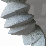 Дизайнерское зеркало Ocean Mirror голубой цвет природные формы  варинант исполнения - 1 | Loft Concept в Брянске