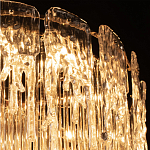 Бра с эффектом стекающего стекла и прозрачными трубками Textured Glass варинант исполнения - 7 | Loft Concept в Брянске