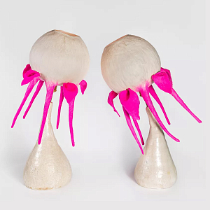 Торшер фуксия «Цветы из снов» 