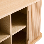 Длинный низкий буфет с 2-мя раздвижными дверцами Toinette Light Cupboard варинант исполнения - 5 | Loft Concept в Брянске