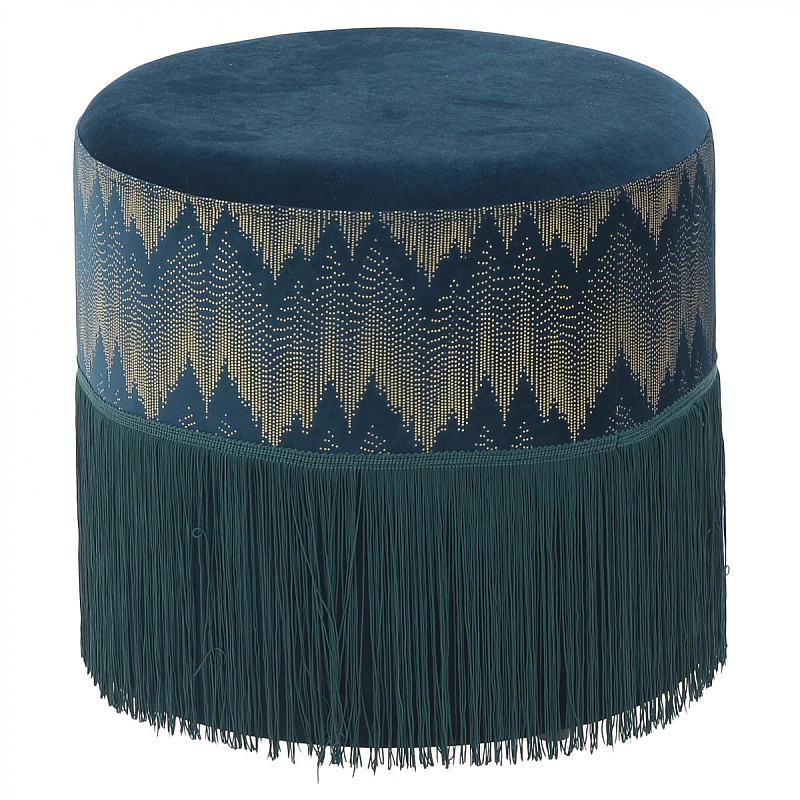 Пуф Fringe Blue Синий Пуф Fringe Blue Синий в Брянске | Loft Concept