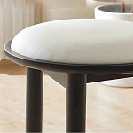 Дизайнерский стул из массива дерева с круглой спинкой Infinitude варинант исполнения - 2 | Loft Concept в Брянске