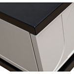 Тумбочка прикроватная с ящиком черно-серого цвета Noble Nightstand варинант исполнения - 5 | Loft Concept в Брянске