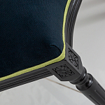 Стул чёрный из натурального бука с изображением птица в саду Blooming Magnolias варинант исполнения - 4 | Loft Concept в Брянске