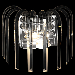 Бра цвета никель с изогнутыми хрустальными элементами Radiant Ribbons варинант исполнения - 3 | Loft Concept в Брянске