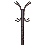 Вешалка напольная коричневая с 4-мя металлическими крючками Noble Branches варинант исполнения - 2 | Loft Concept в Брянске