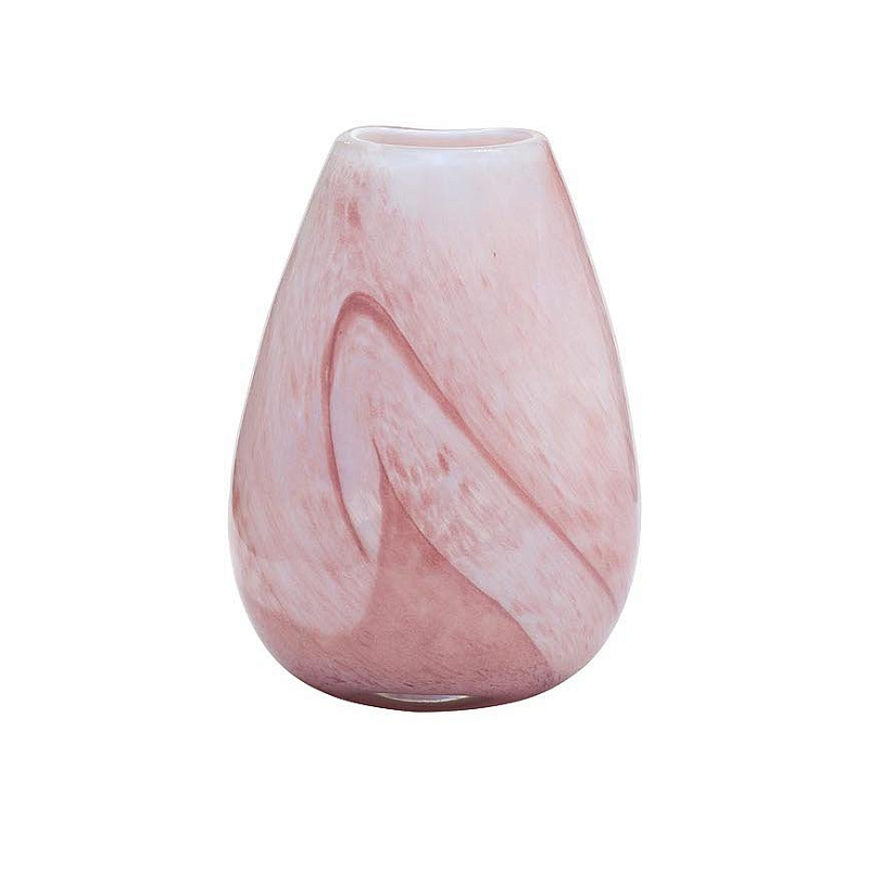 Ваза Pink Milk Mini Белый Розовый пастельный Ваза Pink Milk Mini Белый Розовый пастельный в Брянске | Loft Concept