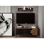 Полка навесная открытая Stone Effect варинант исполнения - 2 | Loft Concept в Брянске