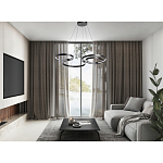 Люстра подвесная светодиодная в виде волнообразной ленты Ribbon Vortex варинант исполнения - 13 | Loft Concept в Брянске