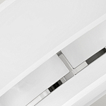 Потолочный светильник с двухслойным белым текстильным абажуром Hinkley варинант исполнения - 12 | Loft Concept в Брянске