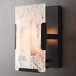 Бра прямоугольное с мраморным плафоном Calling to Shine варинант исполнения - 1 | Loft Concept в Брянске