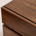 ТВ-тумба с узором из шпона на фасаде Sahara варинант исполнения - 5 | Loft Concept в Брянске