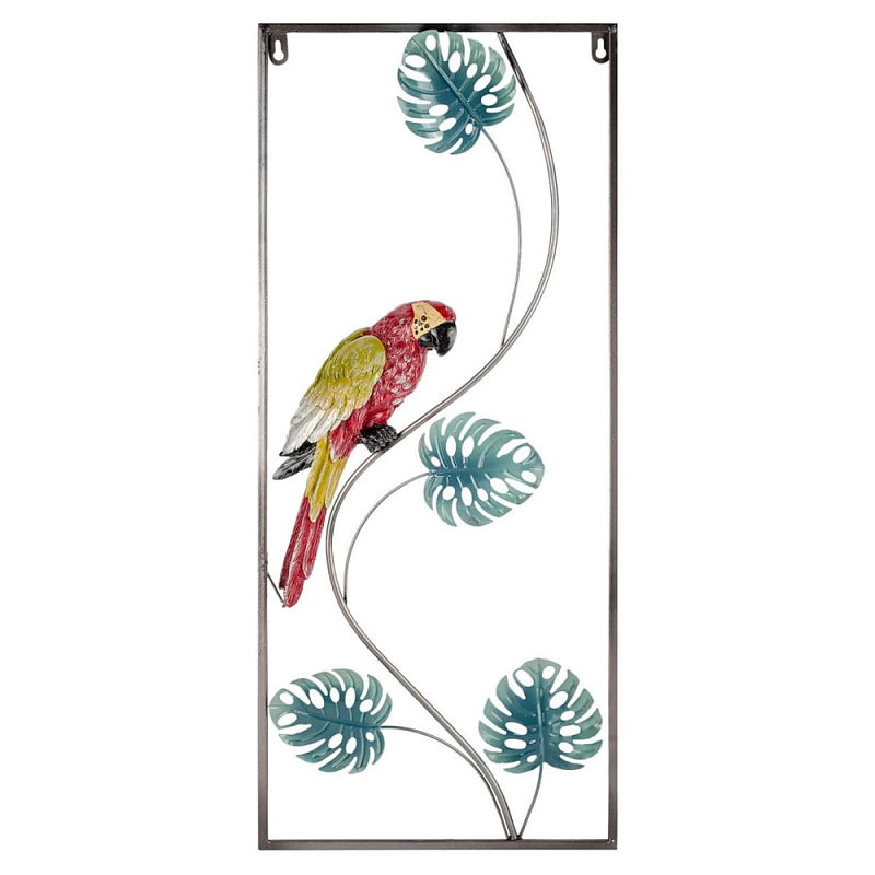 Аксессуар настенный из металла Blank Space Parrot Мульти в Брянске | Loft Concept 