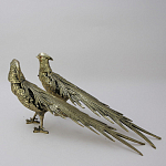 Статуэтка бронзовая пара Фазаны Bronze Birds варинант исполнения - 2 | Loft Concept в Брянске
