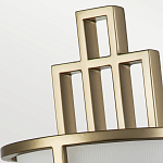 Бра с геометрическим каркасом и матовым белым цилиндрическим плафоном Feiss варинант исполнения - 5 | Loft Concept в Брянске