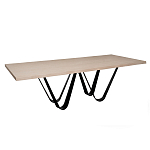 Стол обеденный на изогнутых ножках Consonance варинант исполнения - 2 | Loft Concept в Брянске