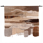 Тканый вручную монументальный настенный гобелен Earth Flow варинант исполнения - 6 | Loft Concept в Брянске