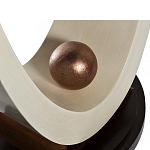 Консоль на полукруглой основе Stylish Pearl варинант исполнения - 3 | Loft Concept в Брянске