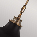 Подвесной светильник с круглым белым плафоном в индустриальном стиле Feiss варинант исполнения - 4 | Loft Concept в Брянске