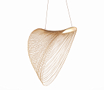 Подвесной светильник фигурный из деревянных прутьев Ecofriendly Light Source варинант исполнения - 2 | Loft Concept в Брянске