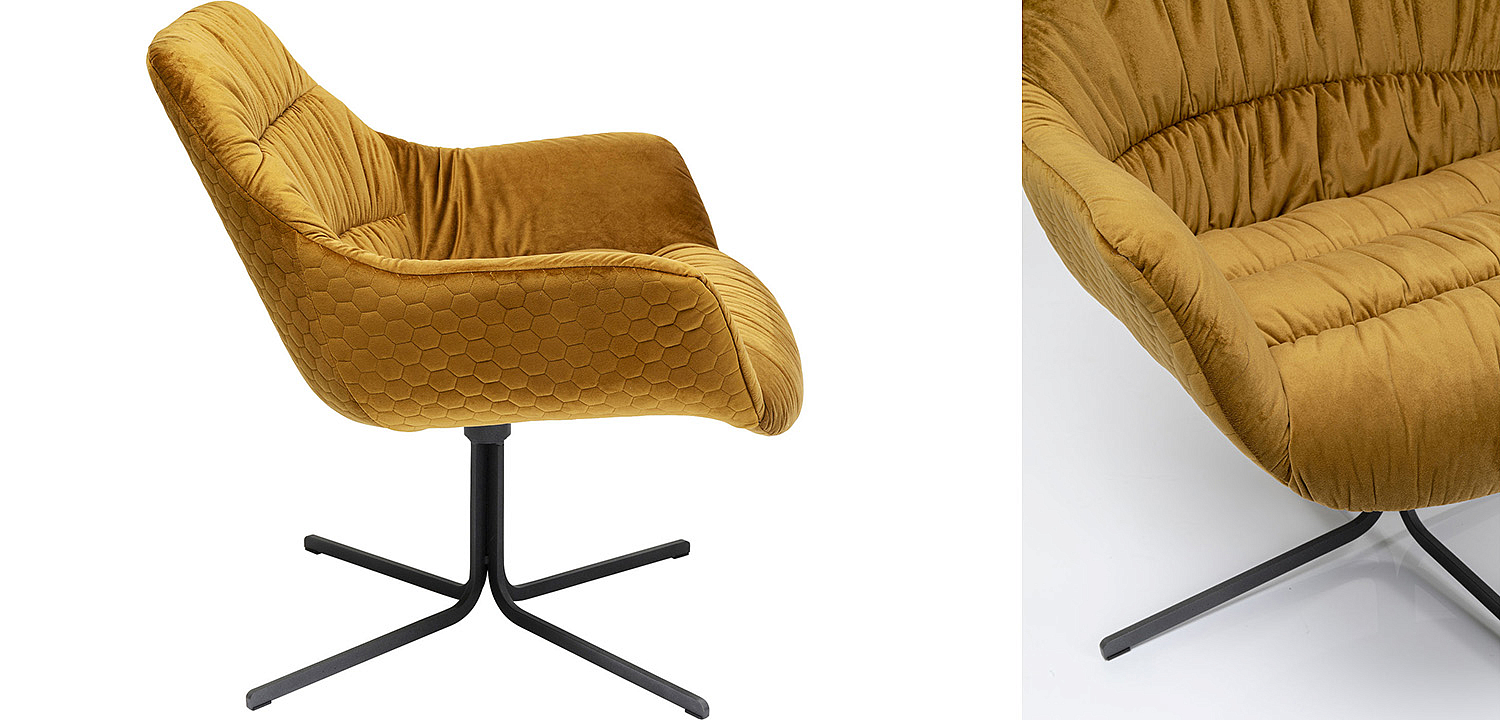 Кресло вращающееся Yellow Honeycomb - Loft-Concept в Брянске