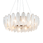 Люстра Mont Saint-Michel Золотая с Рельефным Стеклом варинант исполнения - 2 | Loft Concept в Брянске