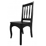 Стул черный из массива березы без подлокотников Vintage варинант исполнения - 2 | Loft Concept в Брянске