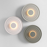 Бра круглое Soft Halo белый варинант исполнения - 5 | Loft Concept в Брянске