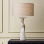 Настольная лампа на конусовидном корпусе с чашей и с тканевым абажуром Daydreaming варинант исполнения - 4 | Loft Concept в Брянске