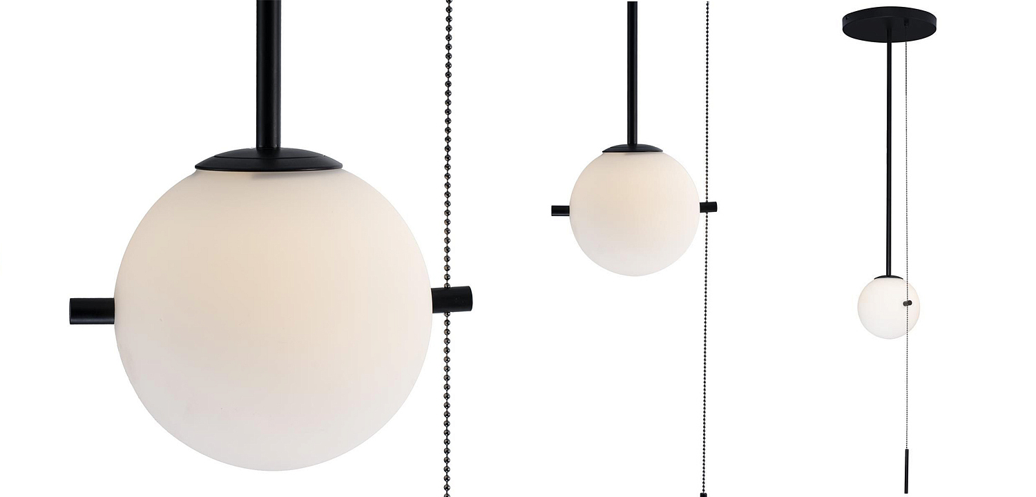 Подвесной светильник Alston black Подвесной светильник Alston black - Loft-Concept в Брянске
