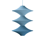 Подвесной вязаный голубой светильник «Звезда Востока 03» варинант исполнения - 2 | Loft Concept в Брянске