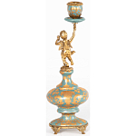 Фарфоровый подсвечник Ангел во главе Voki варинант исполнения - 4 | Loft Concept в Брянске