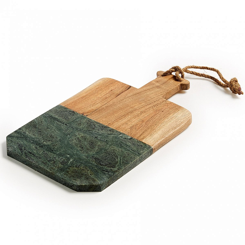 Разделочная доска Green Wood Зеленый Бежевый Разделочная доска Green Wood Зеленый Бежевый в Брянске | Loft Concept