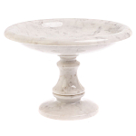 Фруктовница большая из натурального камня Мрамор Белый Natural Stone Fruit Bowls варинант исполнения - 1 | Loft Concept в Брянске