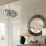 Люстра с каскадом из круглых стеклянных дисков Small Round Sequins варинант исполнения - 4 | Loft Concept в Брянске