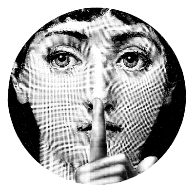 Декоративная тарелка Fornasetti 002