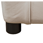 Диван двухместный раскладной светло-серый с кантом Pride варинант исполнения - 7 | Loft Concept в Брянске