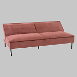 Диван современный вельветовый прямой Worcester Коралл варинант исполнения - 4 | Loft Concept в Брянске
