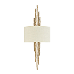 Бра с белым абажуром и элементами в виде натуральных веток Hinkley варинант исполнения - 1 | Loft Concept в Брянске