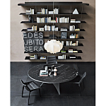 Модульный навесной стеллаж GRADUATE Bookshelves варинант исполнения - 7 | Loft Concept в Брянске
