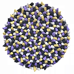 Панно «Цветение виолы» варинант исполнения - 1 | Loft Concept в Брянске