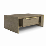 Стол журнальный с ящиками и открытыми полками Flowchart варинант исполнения - 1 | Loft Concept в Брянске