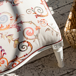 Стул из массива бука бежевый с растительным орнаментом Raffael Angel Beige Chair варинант исполнения - 2 | Loft Concept в Брянске