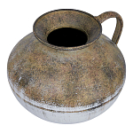 Ваза металлическая с ручкой Bygone Era варинант исполнения - 2 | Loft Concept в Брянске