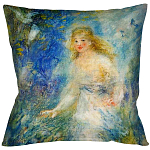 Подушка декоративная с принтом Весна Impressionism in Art варинант исполнения - 1 | Loft Concept в Брянске
