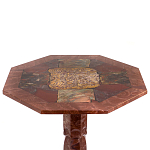 Кофейный стол из натуральных камней Лемезит и Яшма Natural Stone Tables варинант исполнения - 10 | Loft Concept в Брянске