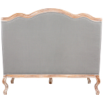 Диван двухместный из массива бука светло-серый Solid Luxury варинант исполнения - 2 | Loft Concept в Брянске